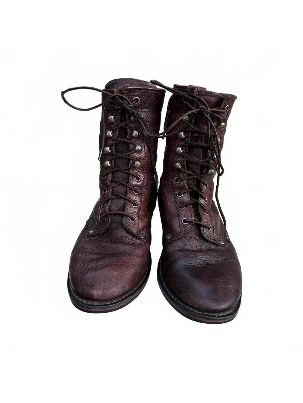 Ad Tec Style 1173 Water Resistant Brown Packer Work Boot Size 10